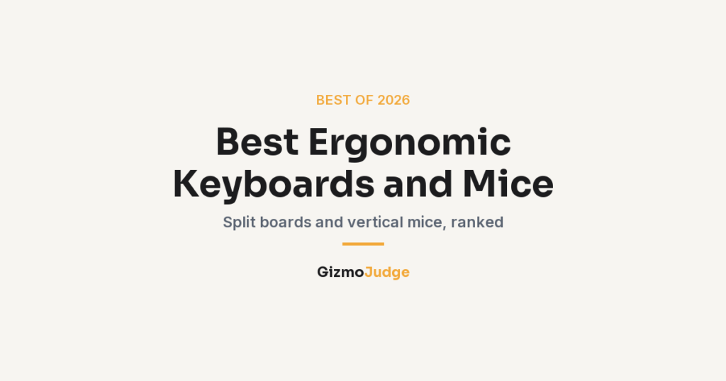 Best ergonomic keyboards and mice for a home office in 2026