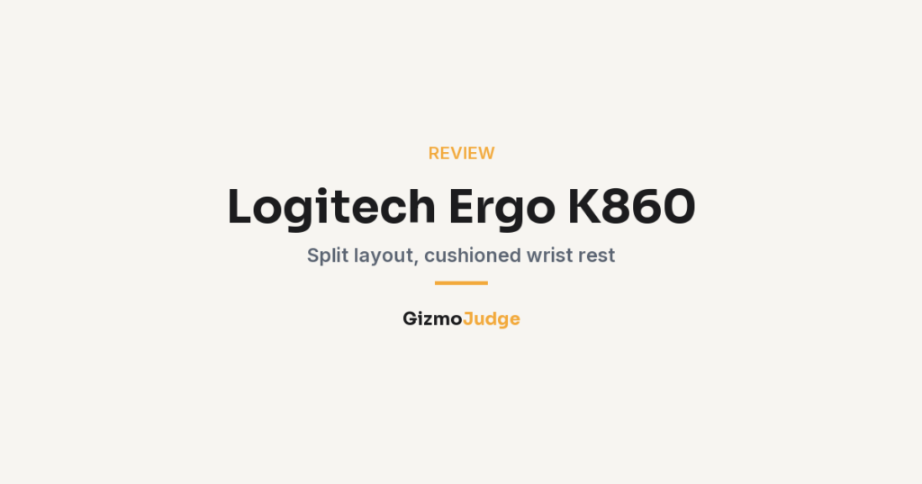 Logitech Ergo K860 keyboard verdict