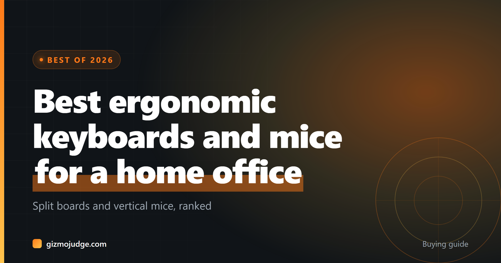 Best Ergonomic Keyboards and Mice for a Home Office in 2026