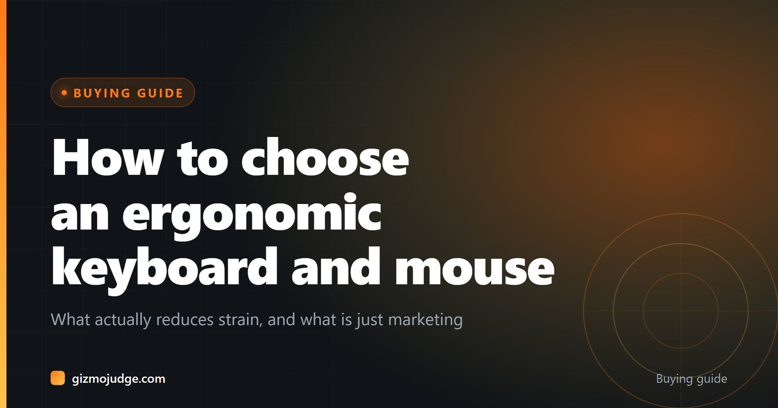 How to Choose an Ergonomic Keyboard and Mouse