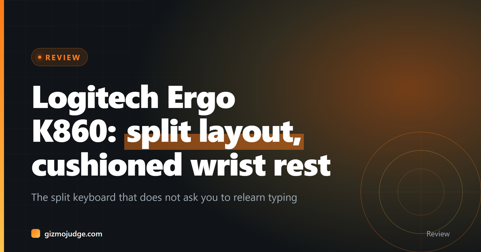 Logitech Ergo K860 Review