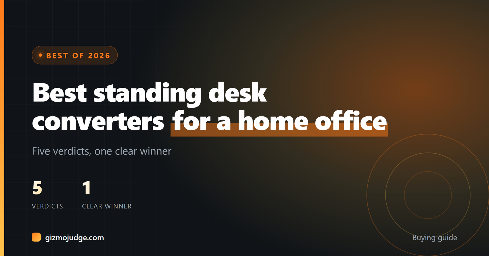 Best Standing Desk Converters for a Home Office in 2026